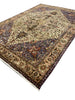Load image into Gallery viewer, 11.3 x 16 Ivory Multicolor Amazing Persian Rare Heriz Rug 5803