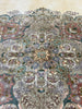 Load image into Gallery viewer, 9.3 x 16.6 Large Ivory Semi-Antique Persian Kerman 78868