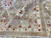Load image into Gallery viewer, 15.4 x 20.10 SAGE GREEN Natural Wool Handmade Transitional Ziglar Rug #F-6608