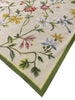 Load image into Gallery viewer, 6 x 9 Needle Point Rug Handmade Wool Spring Floral #F-6615