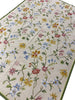 Load image into Gallery viewer, 6 x 9 Needle Point Rug Handmade Wool Spring Floral #F-6615