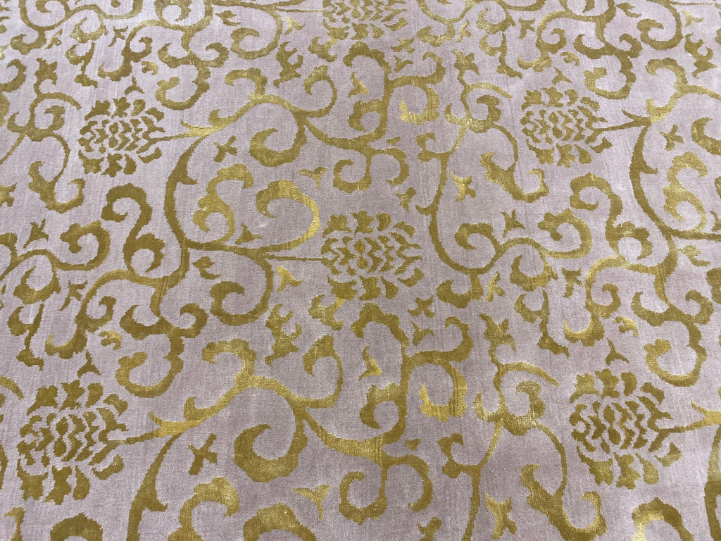 12.0 x 25.4 Amazing Oversize Contemporary Transitional Wool Handmade Nepal Rug #F-6622