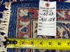 Load image into Gallery viewer, 10 x 13.4 Persian Rug Nice Blue #F-6623