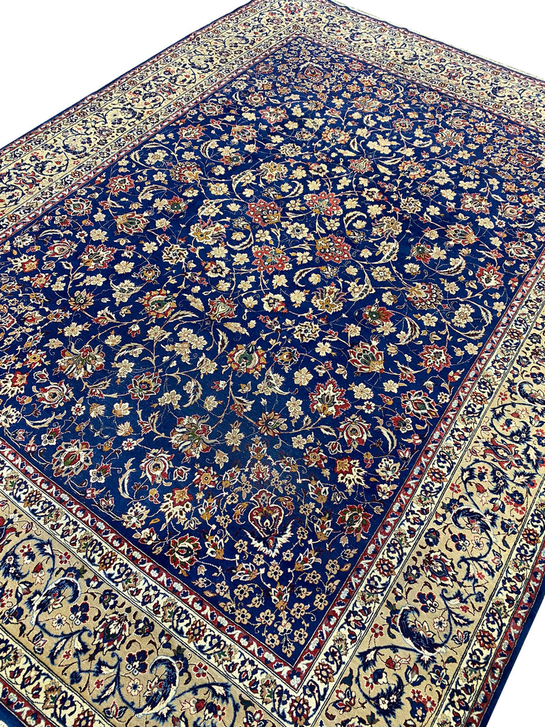 10 x 13.4 Persian Rug Nice Blue #F-6623