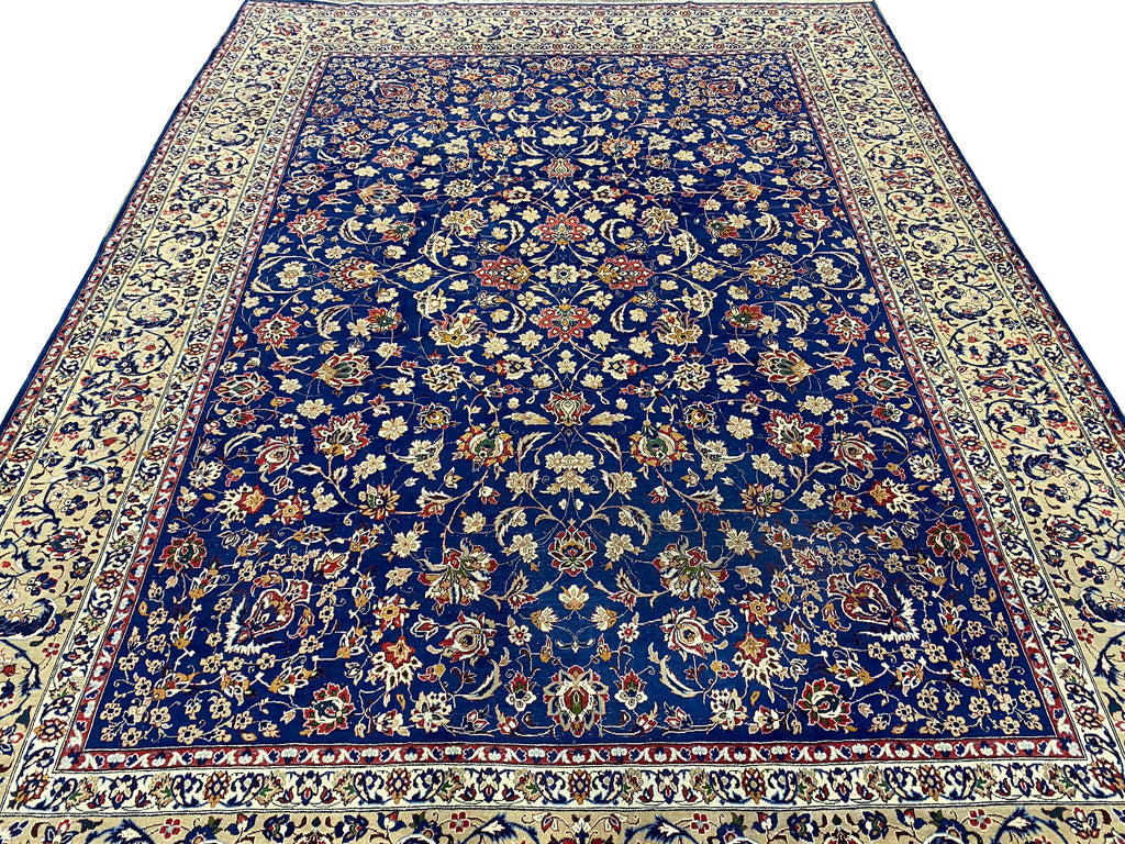 10 x 13.4 Persian Rug Nice Blue #F-6623