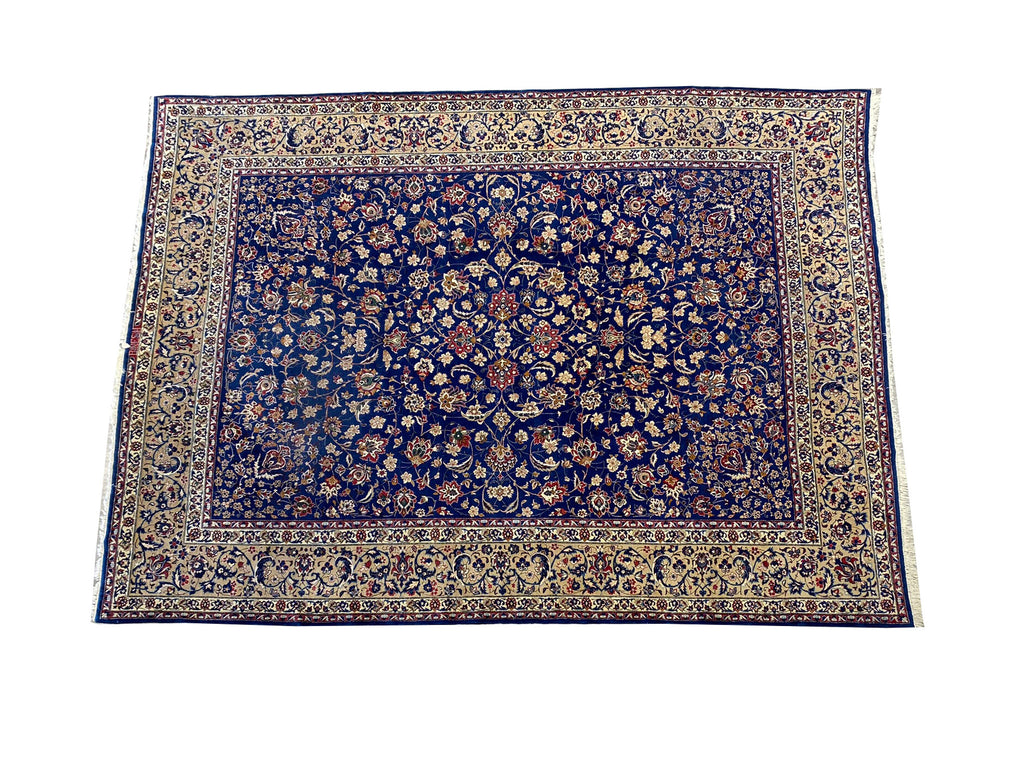 10 x 13.4 Persian Rug Nice Blue #F-6623