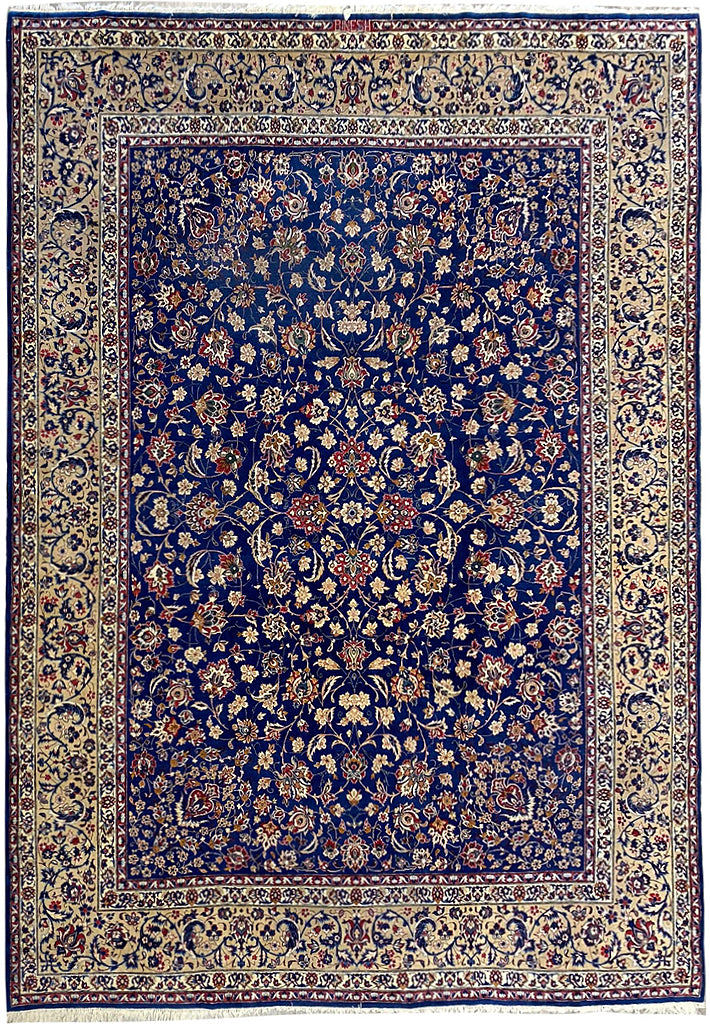 10 x 13.4 Persian Rug Nice Blue #F-6623
