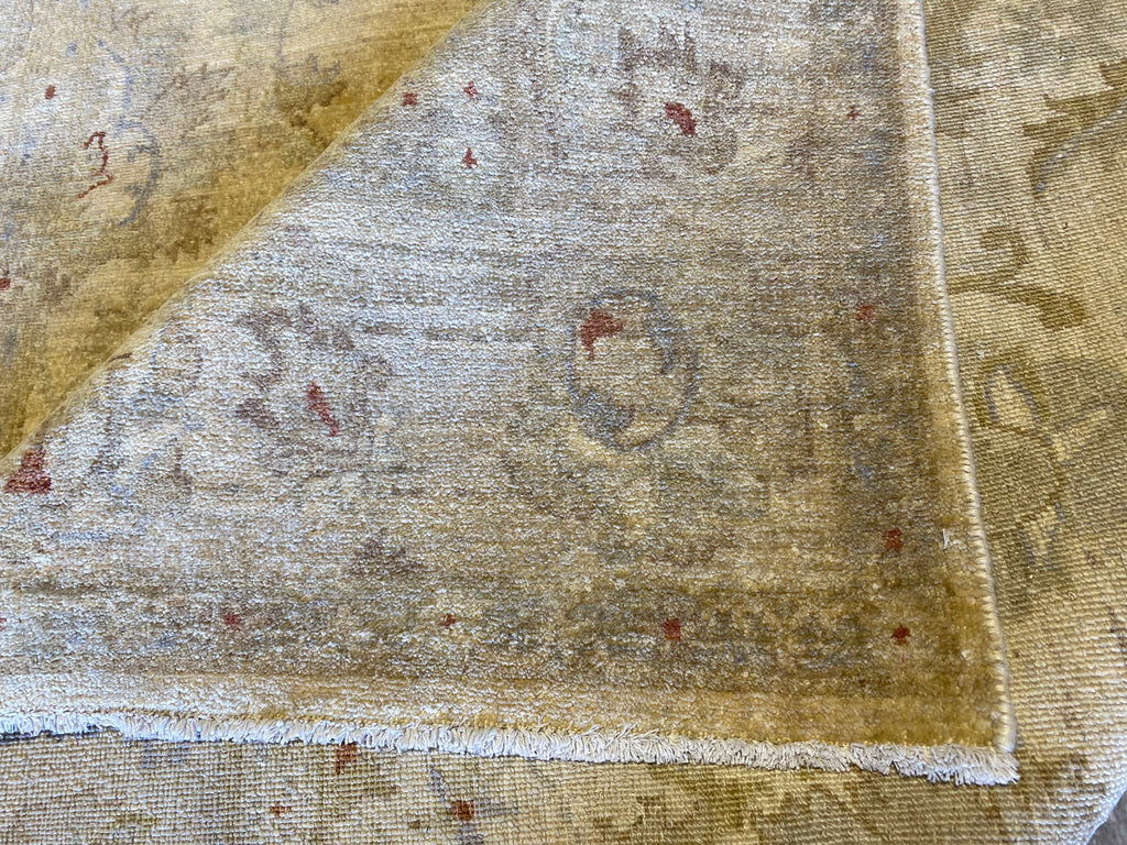 5.10 x 8.0 Choi Peshawar Oushak Rug Handmade Pakistan #F-6627