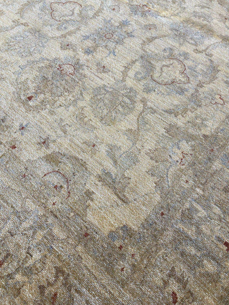 5.10 x 8.0 Choi Peshawar Oushak Rug Handmade Pakistan #F-6627