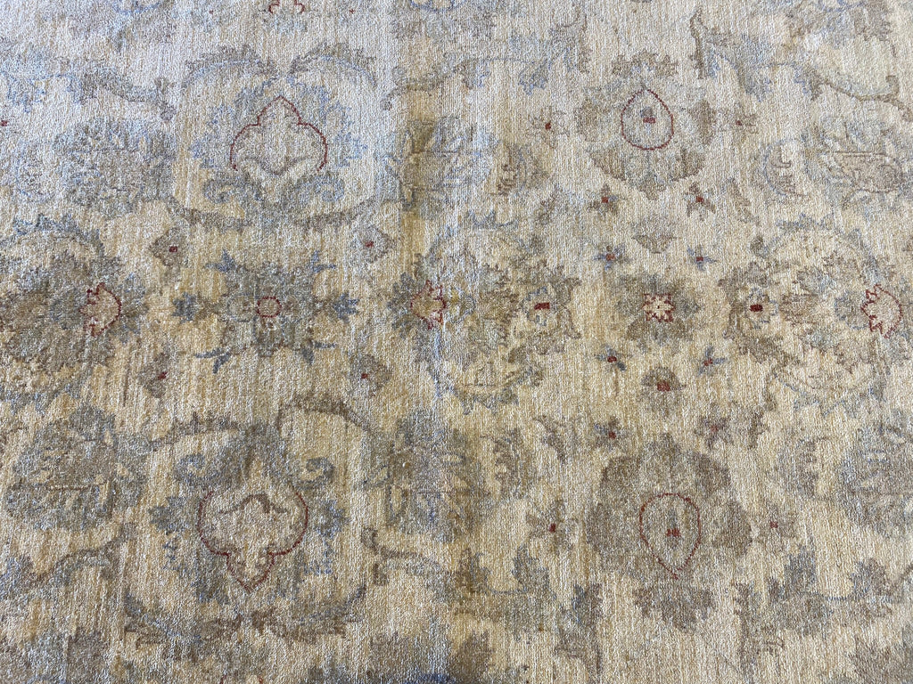 5.10 x 8.0 Choi Peshawar Oushak Rug Handmade Pakistan #F-6627