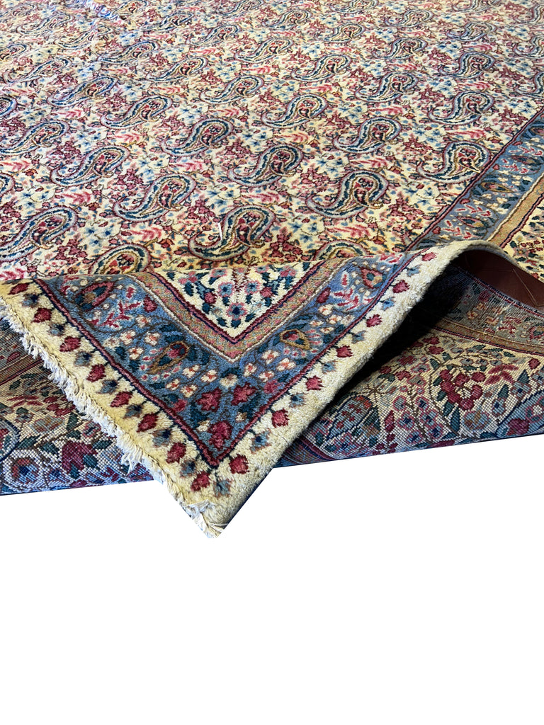 9.9 x 15.10 Signed Antique Persian Rug PAISELY #PIX-1214