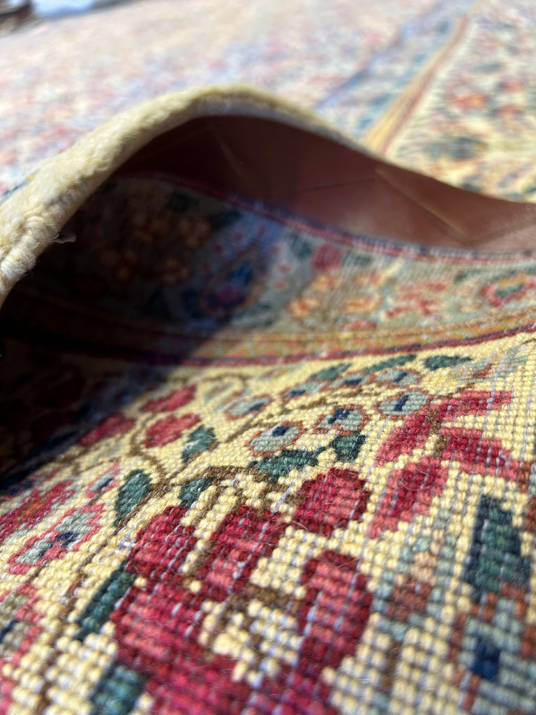 9.9 x 15.10 Signed Antique Persian Rug PAISELY #PIX-1214