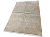 Load image into Gallery viewer, 5.7 x 7.6 Fine Wool and Silk Transitional HNandmade Rug Contemporary #F-6630