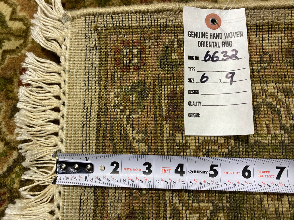 6.0 x 9.0 Quality Jaipur Rug Dense Lustrous Wool #F-6632