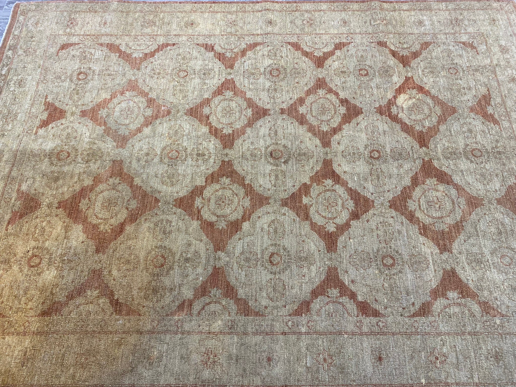 6.2 x 8.7 New Quality Handmade Agra Rug #PIX-26538