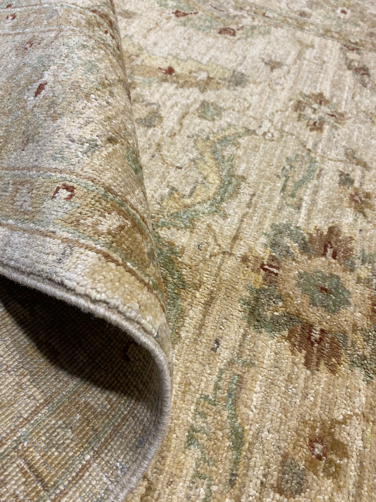 4.10 X 6.9 Chobi Peshawar Ziglar Rug Neutrals #PIX-HT-9484