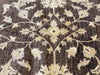 Load image into Gallery viewer, 6 x 9 handmade natural Wool Ziglar Rug Chocolate Brown #F-6637B