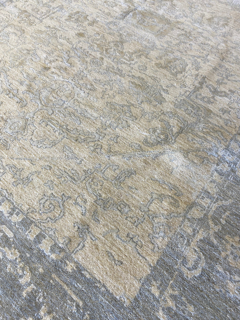 6.6 x 9.7 Beautiful Transitional Ghazni Wool Ziglar Rug #F-6638