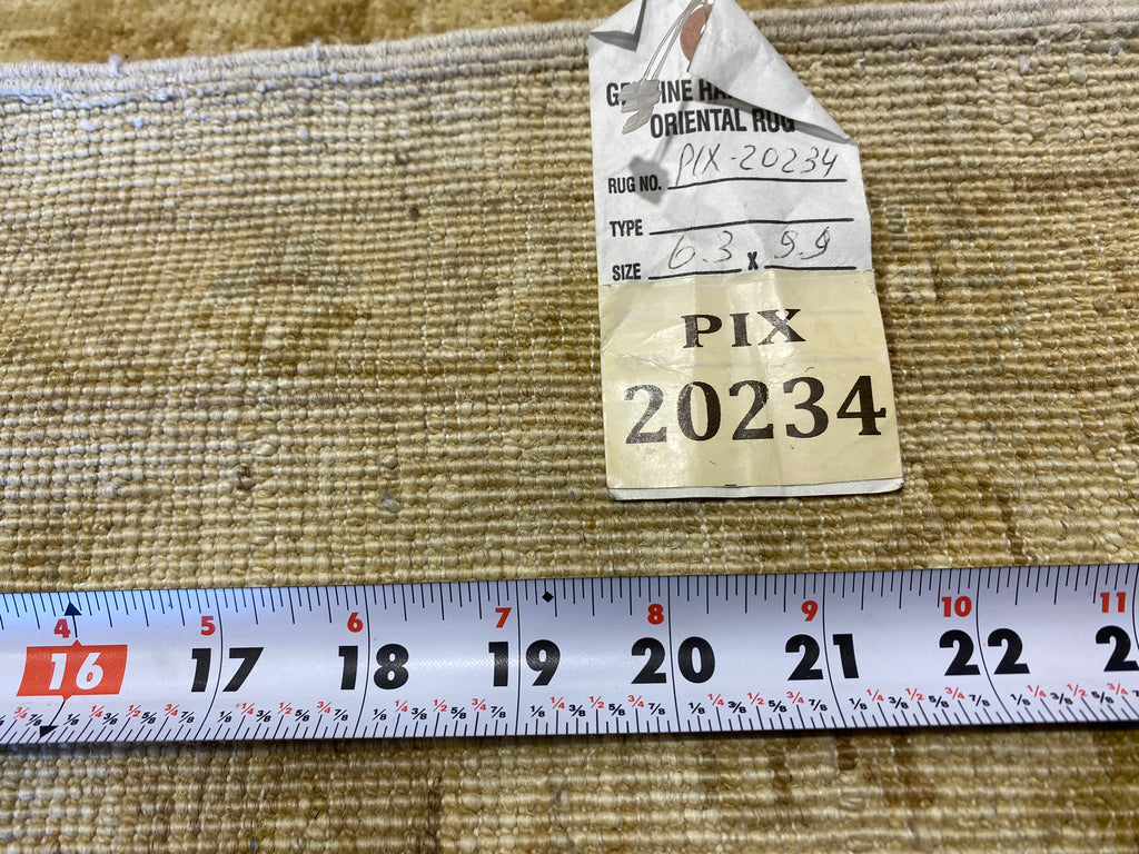 6.3 x 9.9 Pleasant Handmade New Rug #PIX-20234