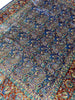 Load image into Gallery viewer, 9.7 x 12.3 Semi- Antique Persian Khorasan Rug Paisley Navy Blue #F-6640