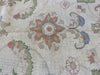 Load image into Gallery viewer, 10.9 x 13.3 New Oushak Handmade Rug Natural Soft Wool #PIX-20398