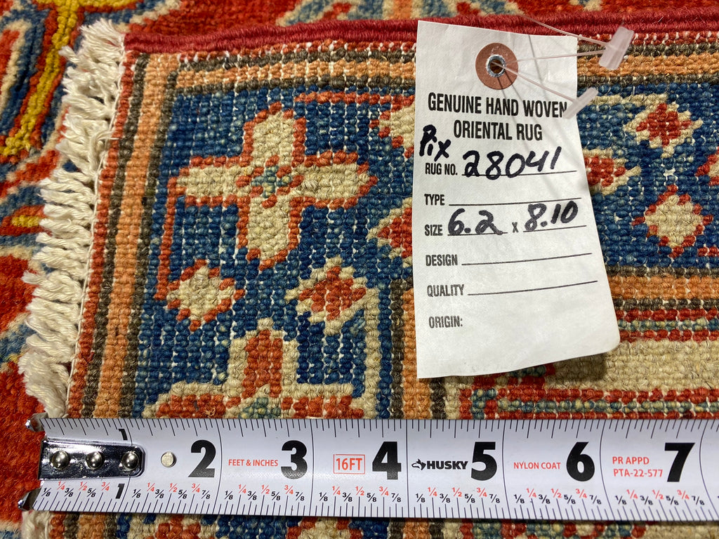 6.2 x 8.10 New Shirvan Kazak Rug #PIX-28041