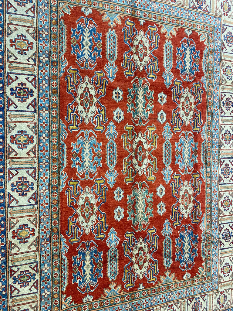 6.2 x 8.10 New Shirvan Kazak Rug #PIX-28041