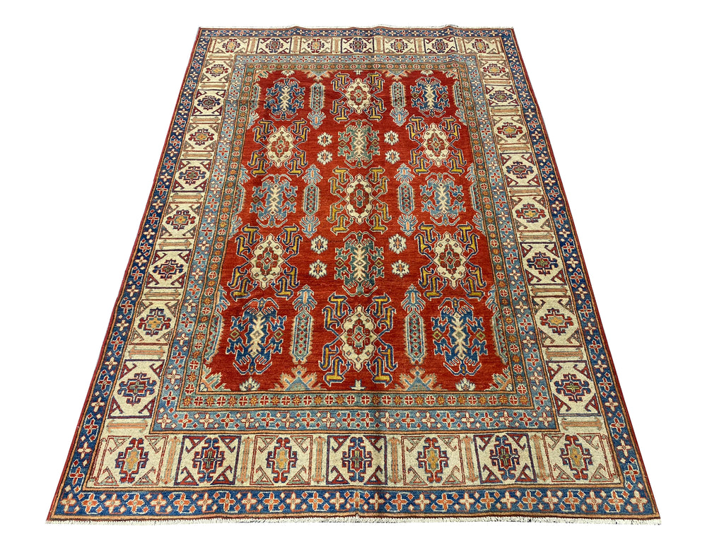 6.2 x 8.10 New Shirvan Kazak Rug #PIX-28041