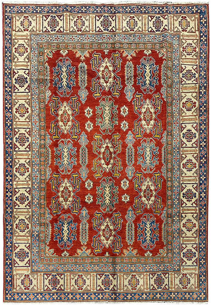 6.2 x 8.10 New Shirvan Kazak Rug #PIX-28041
