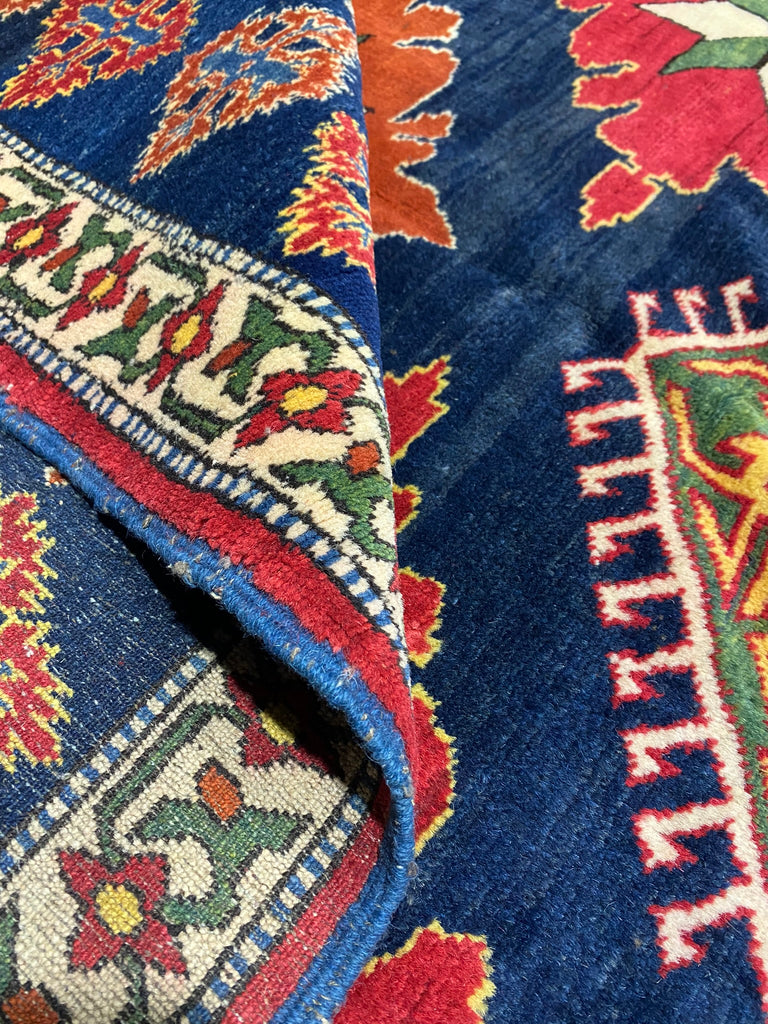 7' SQUARE Kazak Wool Rug 6.10 x 6.10 #F-6647