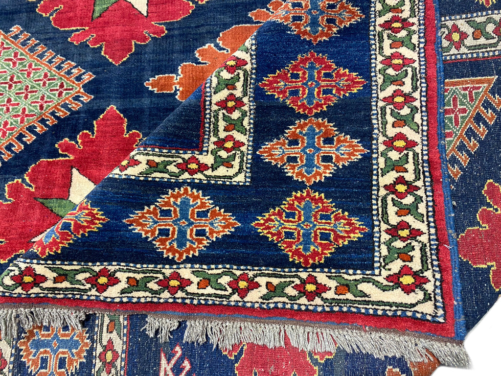 7' SQUARE Kazak Wool Rug 6.10 x 6.10 #F-6647