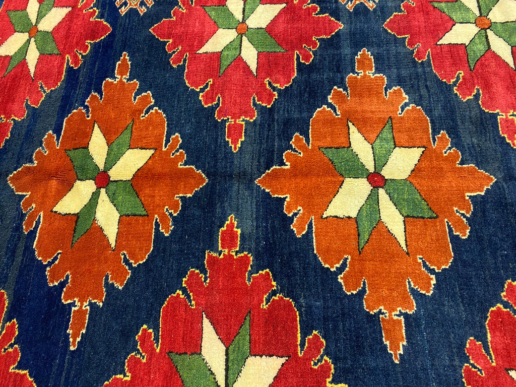 7' SQUARE Kazak Wool Rug 6.10 x 6.10 #F-6647