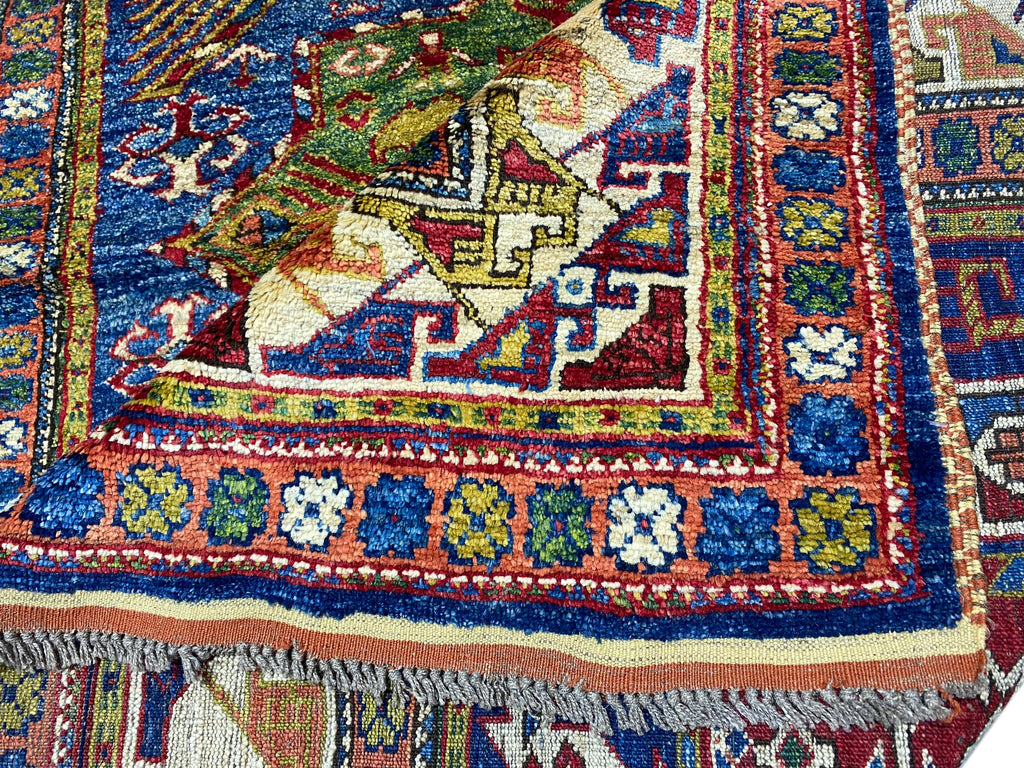 5.3 x 6.9 Super Kazak Finer Wool Quality Rug #F-6649