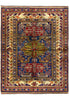 Load image into Gallery viewer, 5.3 x 6.9 Super Kazak Finer Wool Quality Rug #F-6649