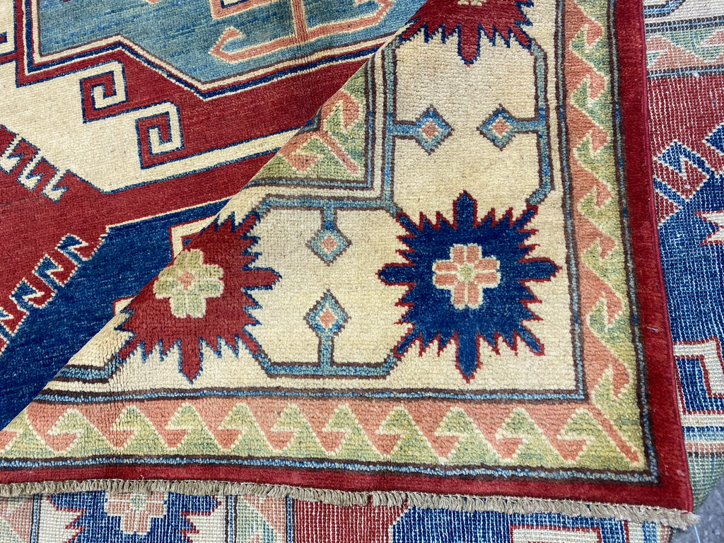 7.0 x 9.10 New Super Quality Kazak Rug Finer Wool #PIX-19955