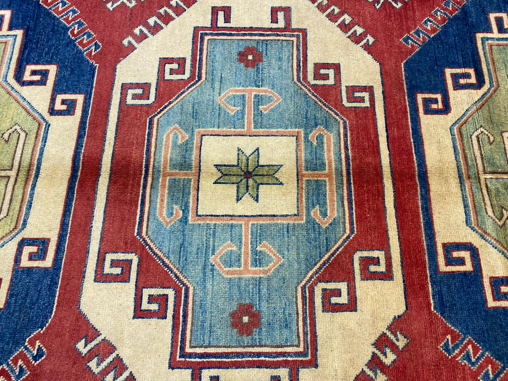 7.0 x 9.10 New Super Quality Kazak Rug Finer Wool #PIX-19955