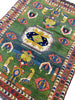 Load image into Gallery viewer, 6 x 8 GREEN Wool Handmade Kazak Rug #F-6651