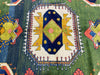 Load image into Gallery viewer, 6 x 8 GREEN Wool Handmade Kazak Rug #F-6651