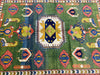Load image into Gallery viewer, 6 x 8 GREEN Wool Handmade Kazak Rug #F-6651
