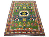 Load image into Gallery viewer, 6 x 8 GREEN Wool Handmade Kazak Rug #F-6651