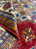 Load image into Gallery viewer, 7.3 x 9.9 Super Kazak Rug Finer Silky Wool #PIX-24957