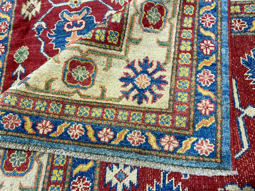 6.4 x 9.6 Super Quality Kazak Rug #PIX-24221