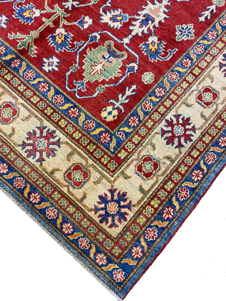 6.4 x 9.6 Super Quality Kazak Rug #PIX-24221