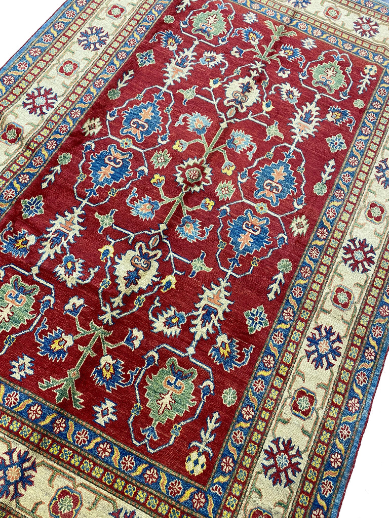6.4 x 9.6 Super Quality Kazak Rug #PIX-24221