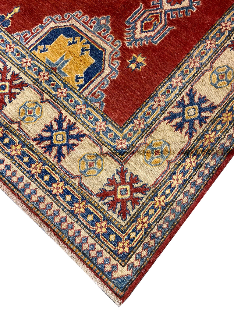 9.7 x 13.9 Super Kazak Rug Fine Quality Wool #B-77290