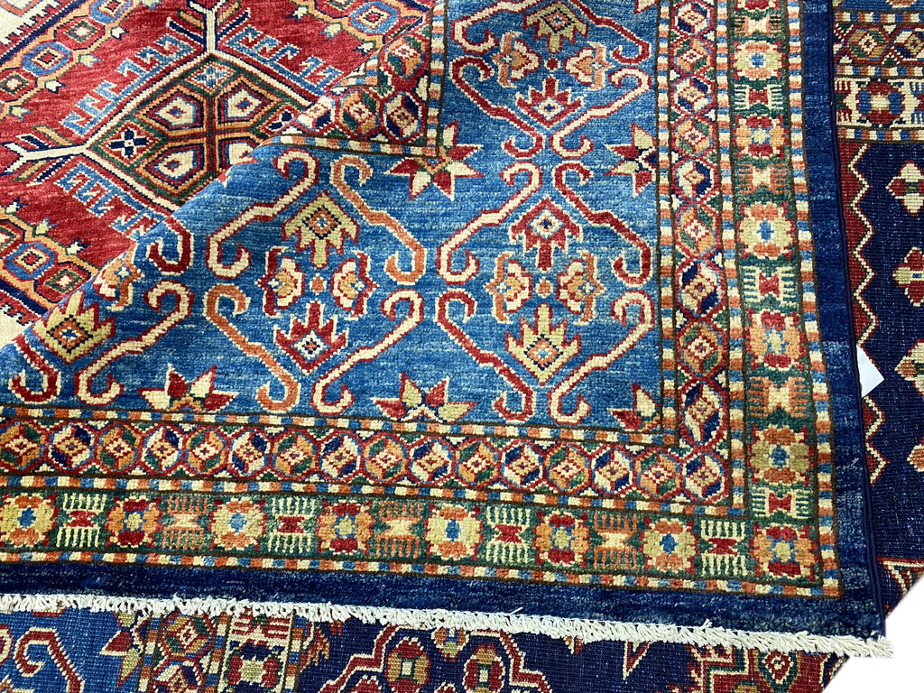 10 x 13.6 Super Kazak Rug Fine Soft Silky Wool #F-6652