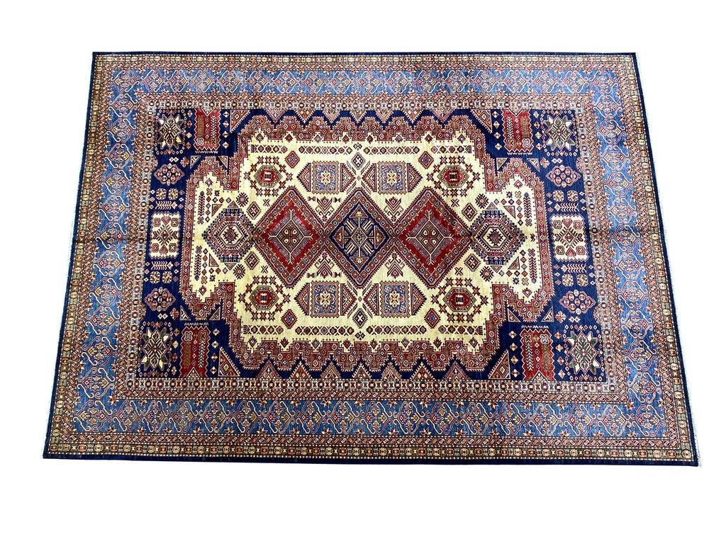 10 x 13.6 Super Kazak Rug Fine Soft Silky Wool #F-6652
