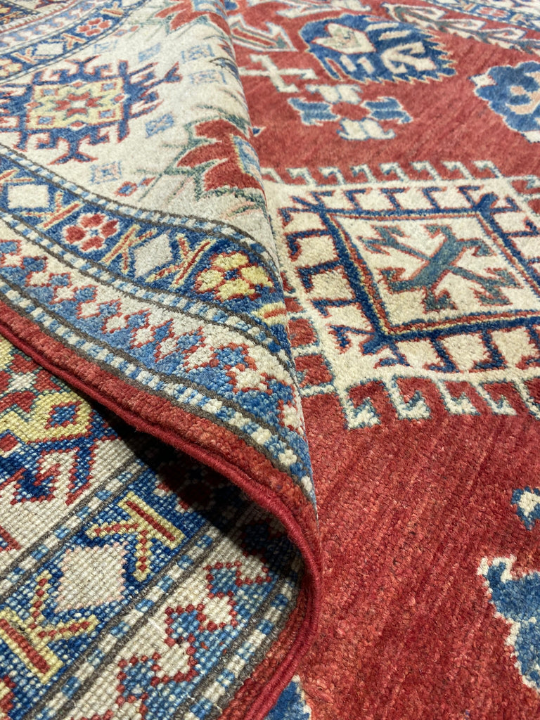 6.8 x 9.9 Super Kazak Quality Silky Wool #PIX-28046