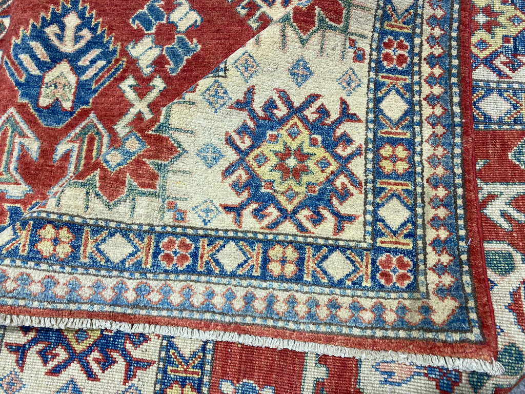 6.8 x 9.9 Super Kazak Quality Silky Wool #PIX-28046
