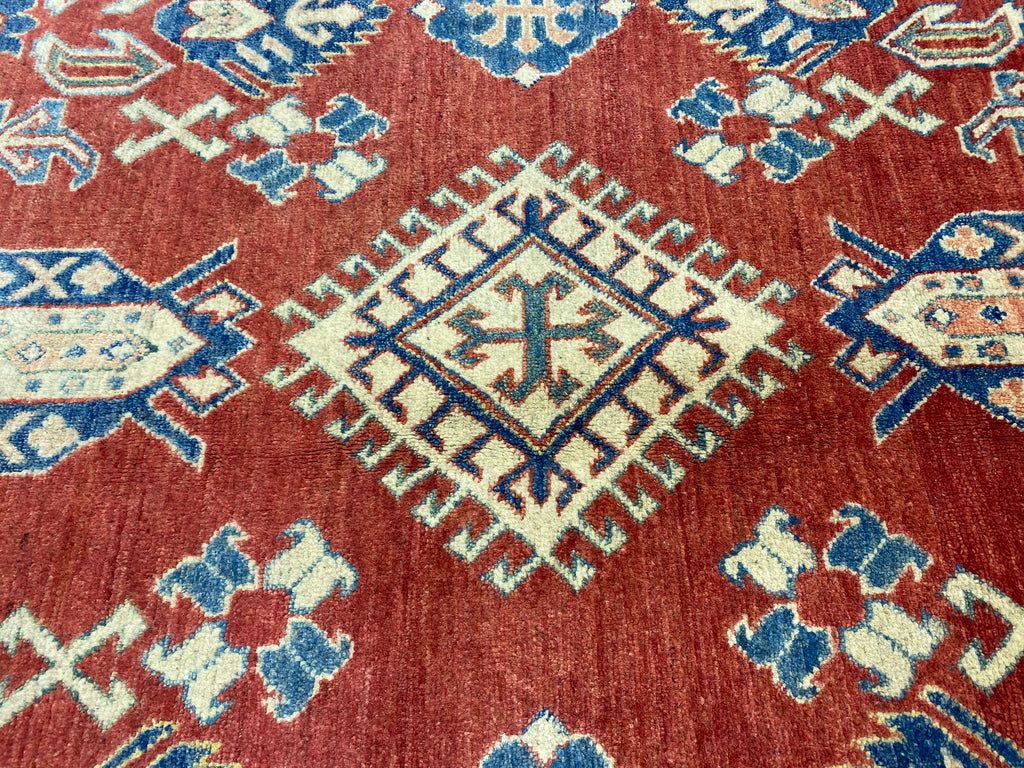 6.8 x 9.9 Super Kazak Quality Silky Wool #PIX-28046